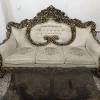 مبل سلطنتی 9 نفره همراه با ناهارخوری 8 نفره|مبلمان خانگی و میز عسلی|تهران, شهرک پرواز|دیوار
