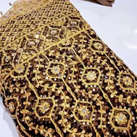 پارچه حریر سوزندوزی شیک و جذاب