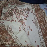 دوعدد روفرشی دوازده متری رنگ گردویی دورو