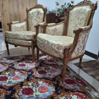 فروش مبل ۹نفره کاملا سالم با چوب راش روسی