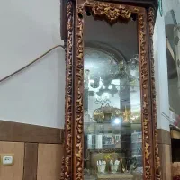 بوفه ویترین دار چوبی|بوفه، ویترین، کنسول|شیراز, کوشک میدان|دیوار