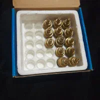 تخ آهنی باغی ۴ نردبان ۲۵۰ مغزی برنجی قدیمی نو ۵۵