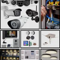 برقکشی و دوربین مدار بسته