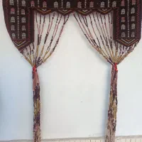 پرده سنتی آویز دست بافت