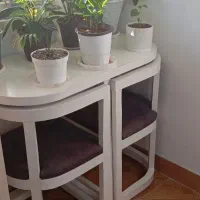 میز ناهار خوری دو نفره کمجا