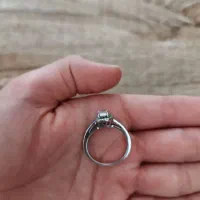 انگشتر نقره ایتالیایی|جواهرات|کرمانشاه, |دیوار