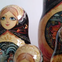 ماتروشکا ۷ تکه  رویال روسی کلکسیونی|کلکسیون و سرگرمی|تهران, مرزداران|دیوار