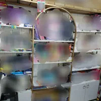 دکور برا پارتیشن بندی یا قفسه|کتابخانه، شلف، قفسههای دیواری|مراغه, |دیوار