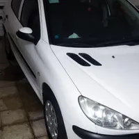 پژو 206سفید