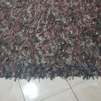 دوتخته فرش چرم ترک