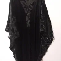 مانتو پانچ مخمل خفاشی