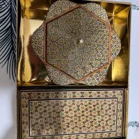 شکلات خوری خاتم کاری