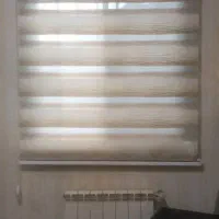 دو عدد پرده زبرا