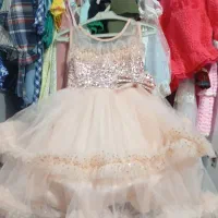 لباس عروس صورتی دخترانه