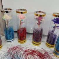 گل استوانه ای روز مادر|گل مصنوعی|بهارستان, |دیوار