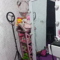 آینه قدی شلف چهارشنبه|آرایشگاه و سالن‌های زیبایی|رشت, معلولین|دیوار