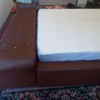 تخت خواب دونفره بدون تشک|تخت و سرویس خواب|فولادشهر, B6|دیوار