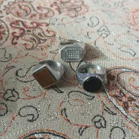انگشتر مردانه یکجا ۴عدد استیل اصل|بدلیجات|شیراز, شهرک بزین|دیوار