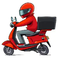 استخدام پیک موتوری