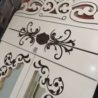 سرویس چوبی کمد و دراور و جاکفشی در حد نو|جاکفشی، کمد، دراور|اردبیل, |دیوار