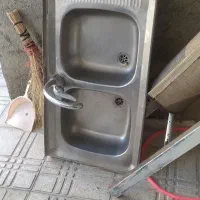 سینک ظرفشویی و شیر الات