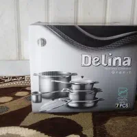 سرویس قابلمه دیانا 7پارچه آبی