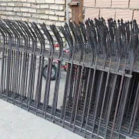 نرده نیزه ای حفاظ روی دیوار،درب اکاردونی،شاخ گوزنی|مصالح و تجهیزات ساختمان|تهران, شهرک ابوذر|دیوار