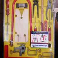 کاردستی ابزار نجاری مدل اسباب‌بازی