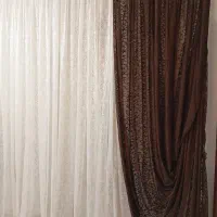 یک عدد پرده 2*280 به همراه والان|پرده، رانر، رومیزی|دورود, |دیوار