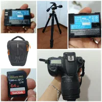 دوربین 90D کنون با همه لوازم ۱۲۰ت