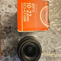 لنز کنون 10-22 و 50 f1.8 canon lens