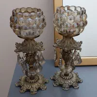 جاشمعی  کلاسیک (جفت)|صنایع دستی و سایر لوازم تزئینی|قائم‌شهر, |دیوار