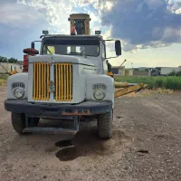 جرثقیل ۷ تنی  اسکانیا ۱۱۱ کارت وبرگ سبزکفی جرثقیل