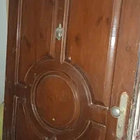 درب ورودی چوبی دست دوم