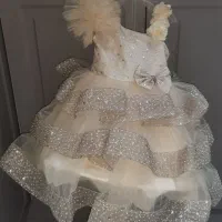 لباس عروس کودک ۲ سال تا ۳ سال نو