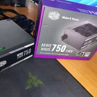 پاور کامپیوتر 750وات کولر مستر مدل MWE WHITE 230v|قطعات و لوازم جانبی رایانه|رشت, علی آباد|دیوار