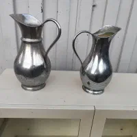 ۲ عدد پارچ قدیمی خالص برنز