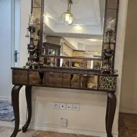 ست اینه و کنسول و شمعدان