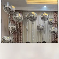 بادکنک اوربز نقره ای|صنایع دستی و سایر لوازم تزئینی|تهران, گلستان (شهرک راه آهن)|دیوار