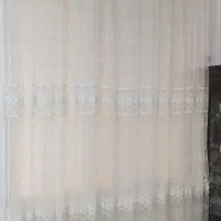 پرده توری پانچ تازه دوخته شده