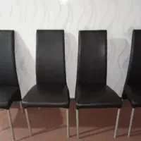 ۴عددصندلی چرم