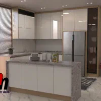 کابینت MDF - طراحی 3D رایگان - متناسب با بودجه شما|خدمات پیشه و مهارت|خرم‌آباد, |دیوار