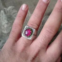 یاقوت دون اناری ستاره پران