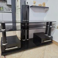 میز تلوزیون شیشه ایی