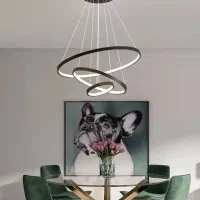 تولیدی لوستر وستالوستر ریموت دار و۴ حالت نوری