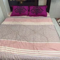 تخت دونفره به همراه ال ای دی