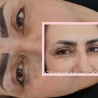 خدمات ارایش دائم میکروبلیدینگ ابرو|خدمات آرایشگری و زیبایی|شیراز, هفت تنان|دیوار