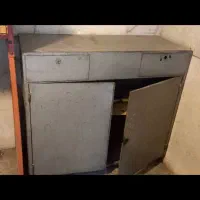 میز آهنی بزرگ آهن سفید