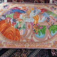 تابلو فرش دستبافت خسروپرویز|تابلو فرش|ری, شهرری|دیوار