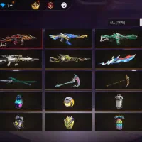 اکانت فری فایر لول ۶۱